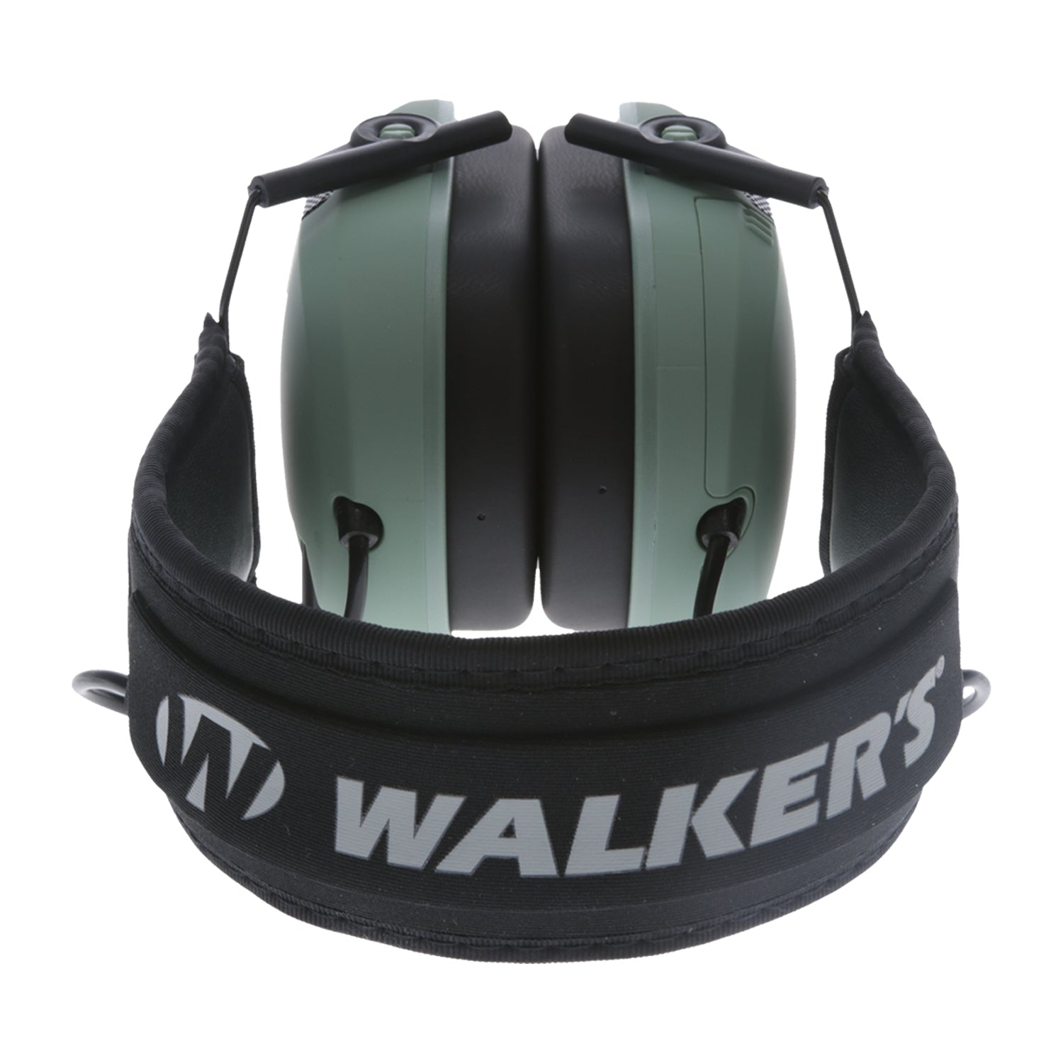 Walker's Razor Slim Shooter Sage Electronic Hearing Protection Earmuff w/ Case