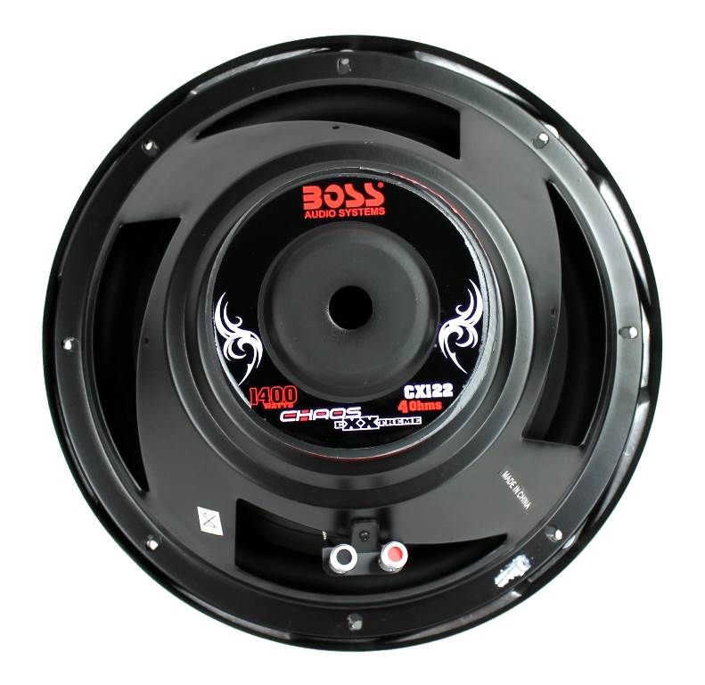BOSS AUDIO Chaos CX122 12" 2800 Watt Car Power Subwoofer Sub Woofer PAIR - VMInnovations