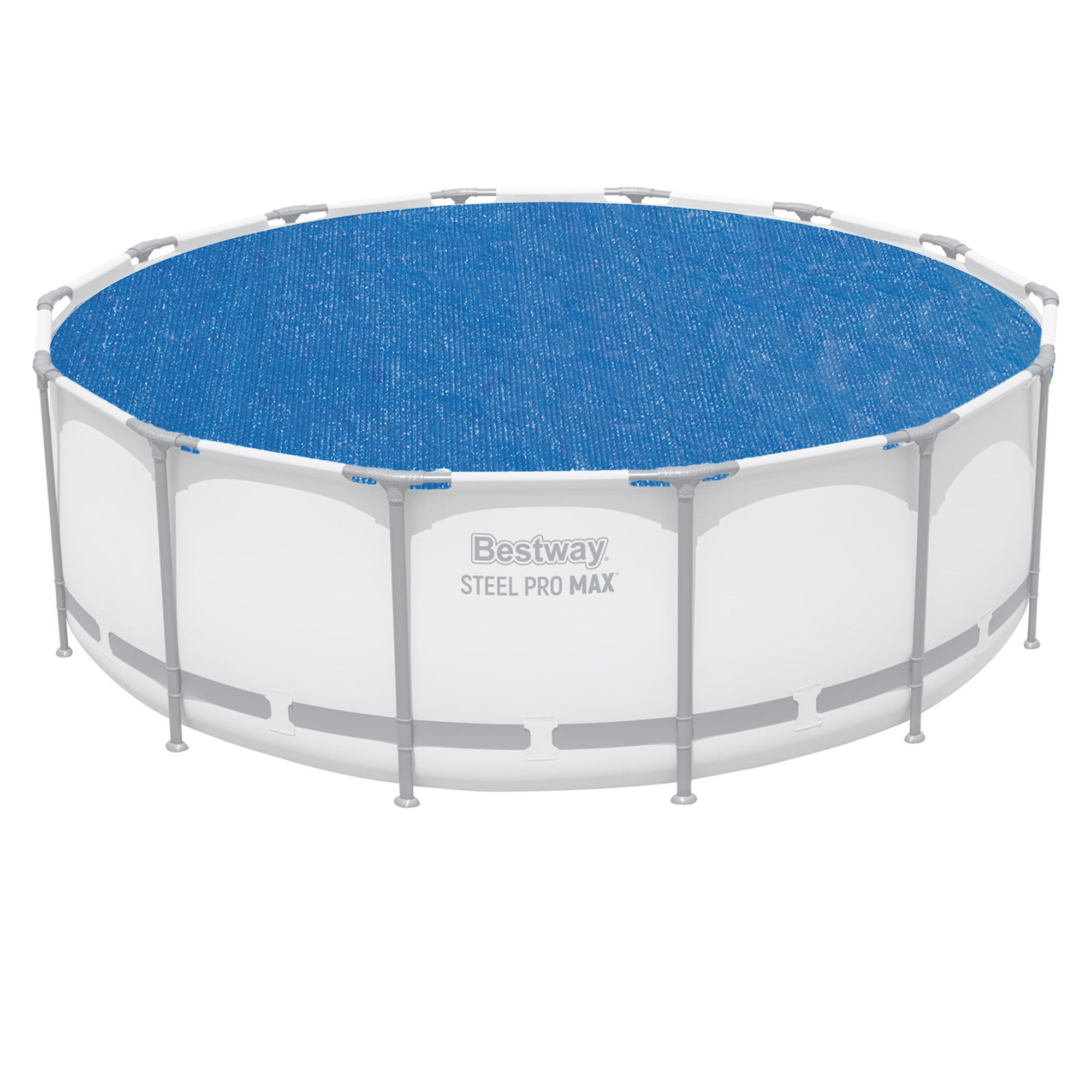 Bestway Round Solar Pool Cover for 18' Frame & Steel Wall Above Ground(Open Box)