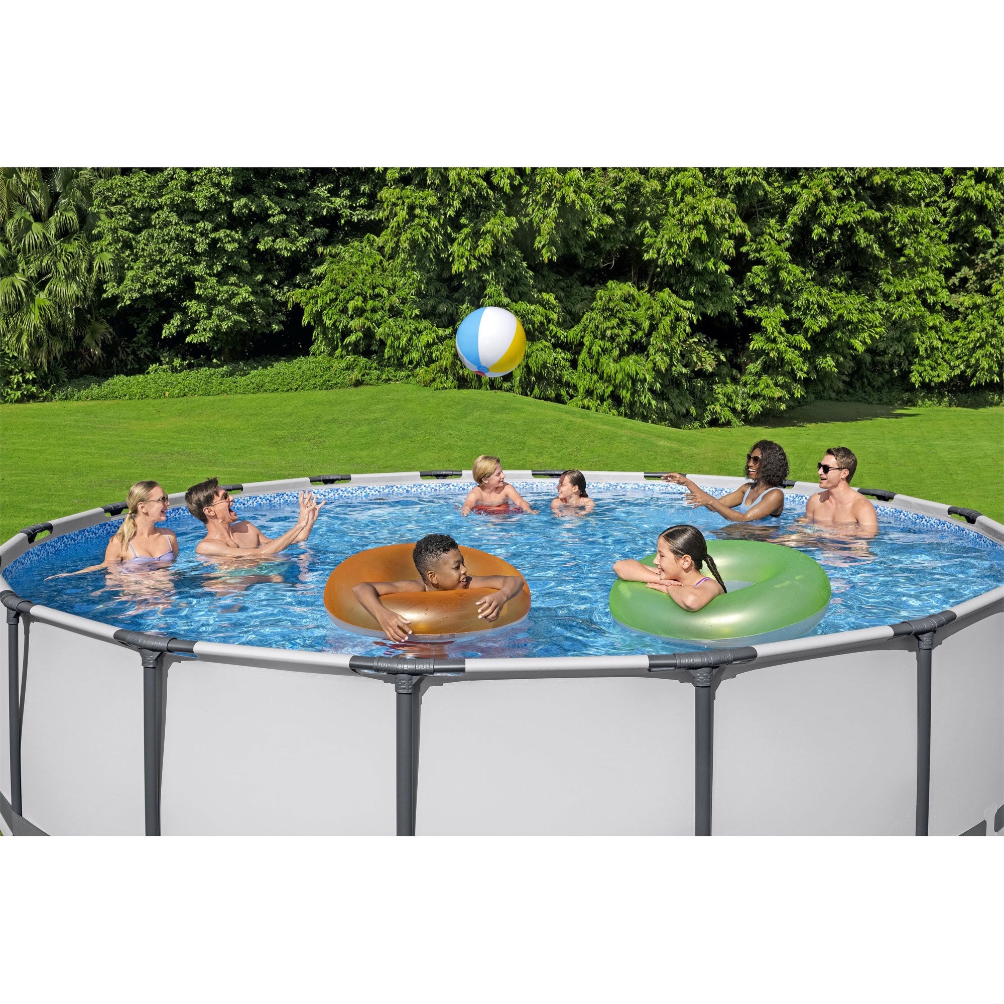 Bestway Steel Pro MAX 16x4 Ft Above Ground Round Pool Set (For Parts) - VMInnovations