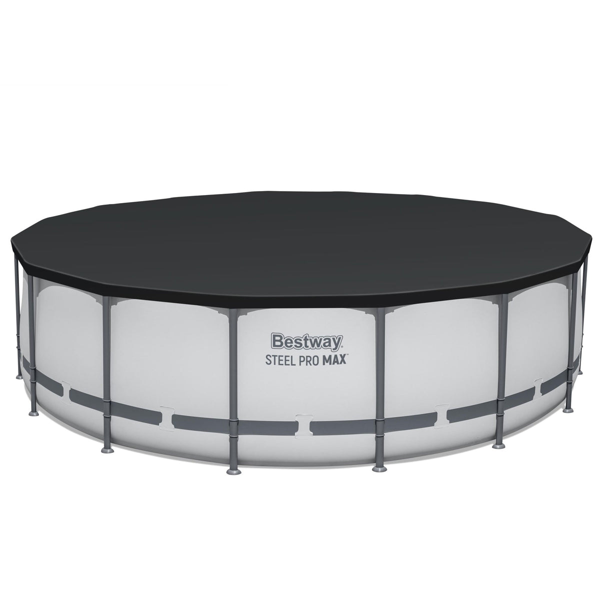 Bestway Steel Pro MAX 16'x48" Round Above Ground Pool w/ Pump & Cover(Open Box)