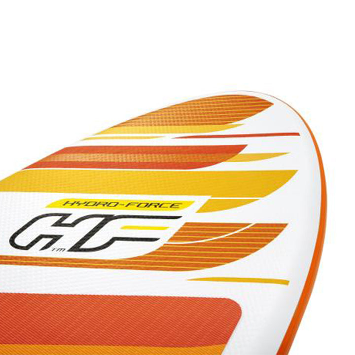 Bestway Hydro-Force Aqua Journey Inflatable 9' Stand Up Paddle Board Water Set - VMInnovations