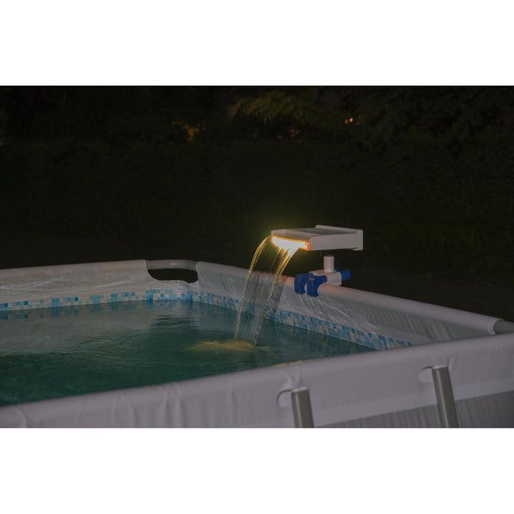 Bestway Above Ground Swimming Pool 7 Colored LED Relaxing Waterfall Cascade - VMInnovations