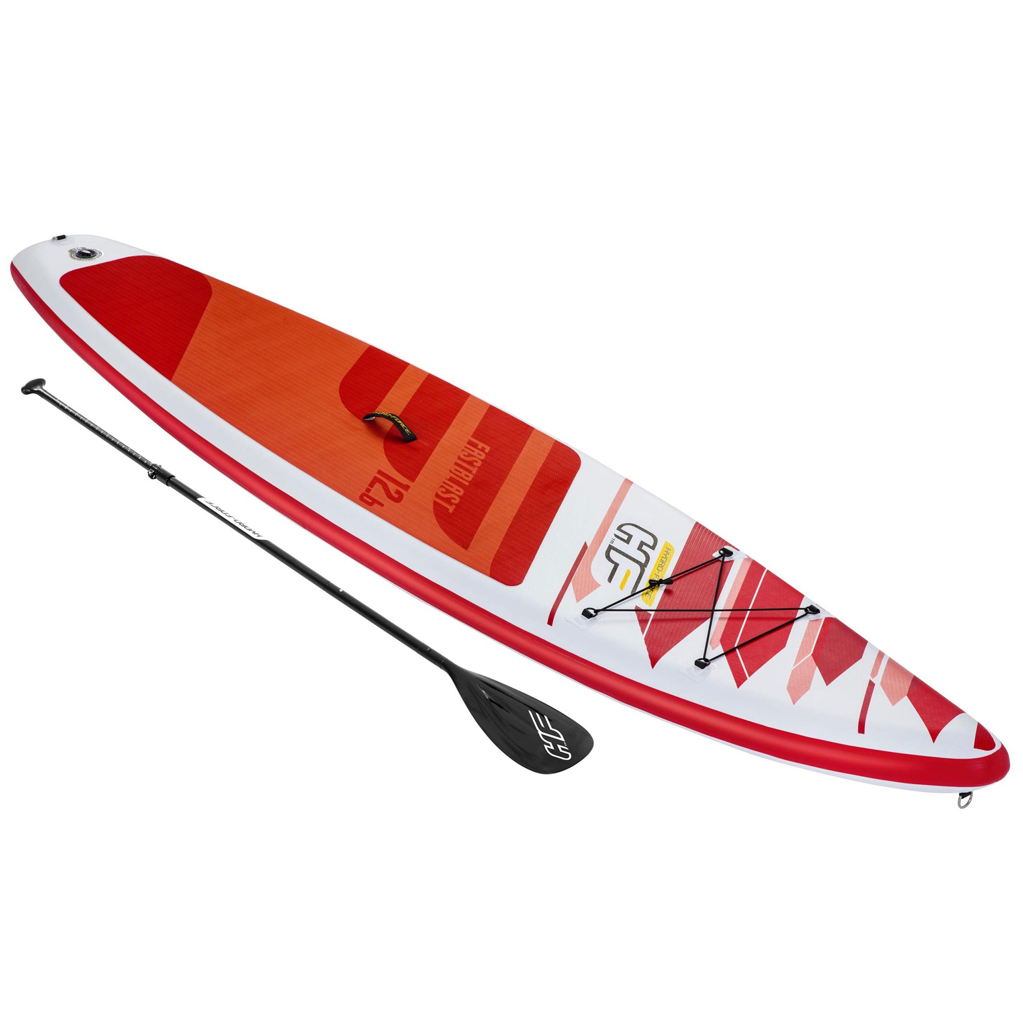 Bestway Hydro Fastblast Tech Inflatable SUP Stand Up Paddle Board Set (Open Box) - VMInnovations