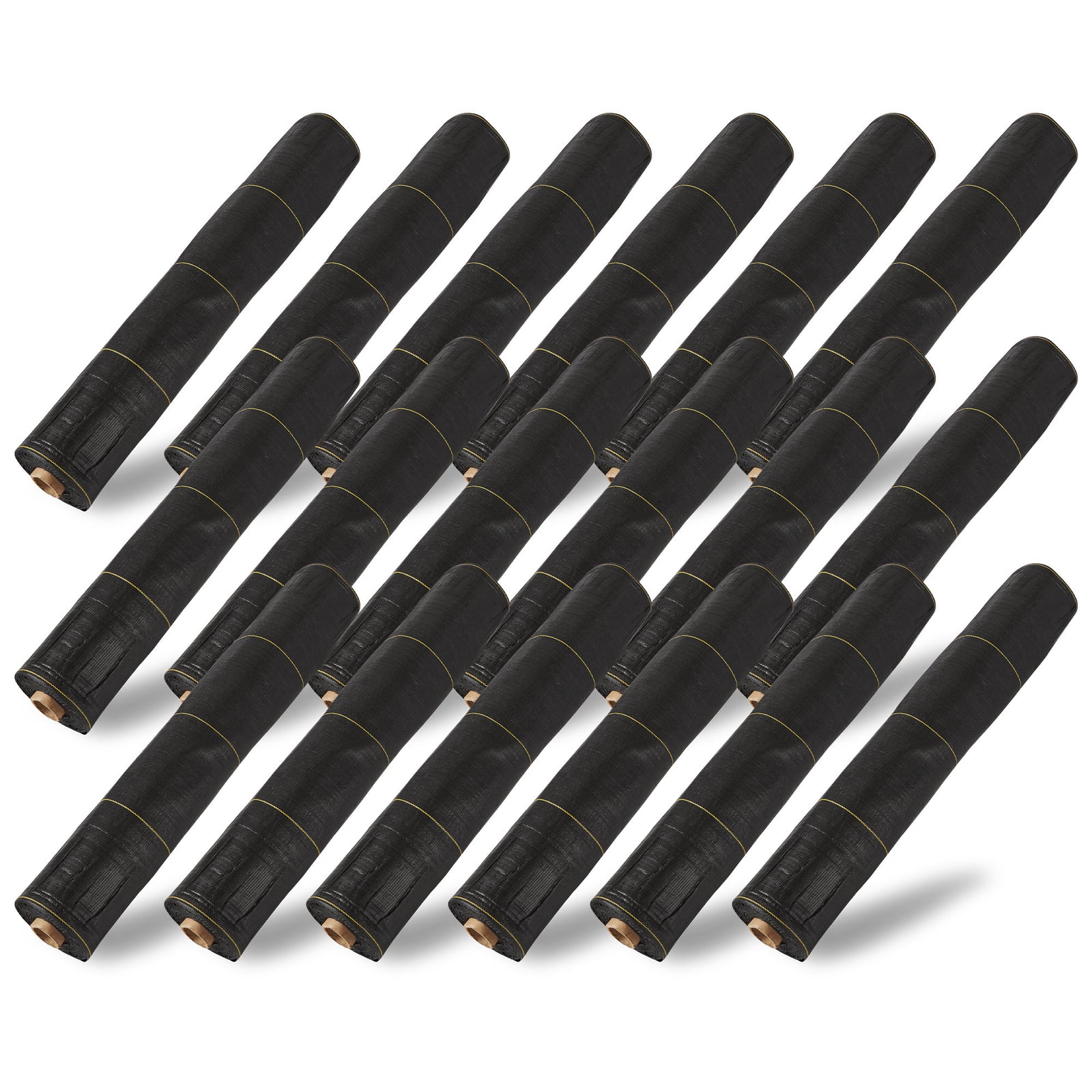 DeWitt Sunbelt 4x300' Woven Weed Barrier Landscape Fabric Ground Cover (18 Pack) - VMInnovations