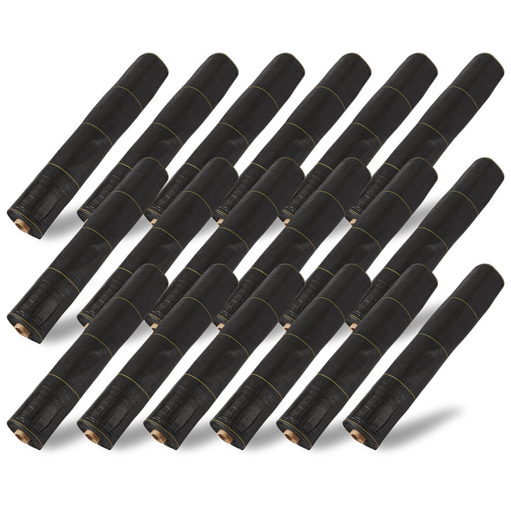 DeWitt Sunbelt 4x300' Woven Weed Barrier Landscape Fabric Ground Cover (18 Pack) - VMInnovations