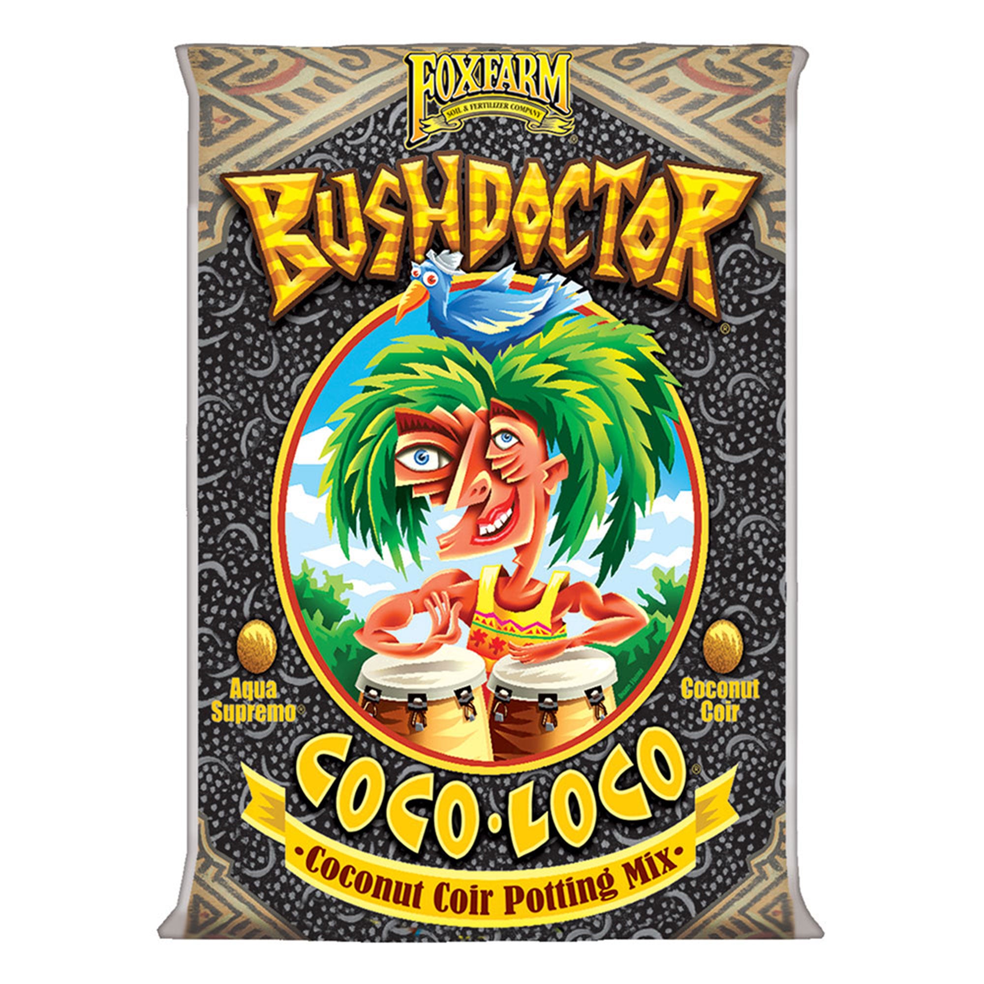 FoxFarm FX14100 Bush Doctor Coco Loco Plant Garden Potting Soil Mix (10 Pack)