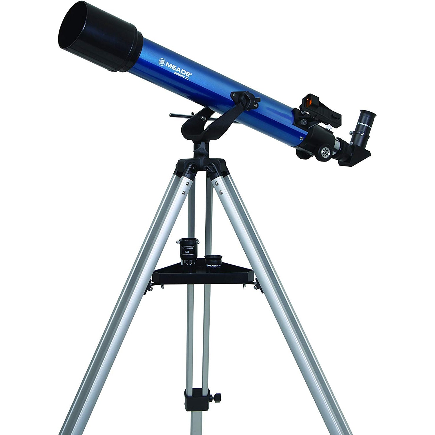 Meade Instruments 209003 Infinity 70MM Astronomical Refracting Telescope, Blue