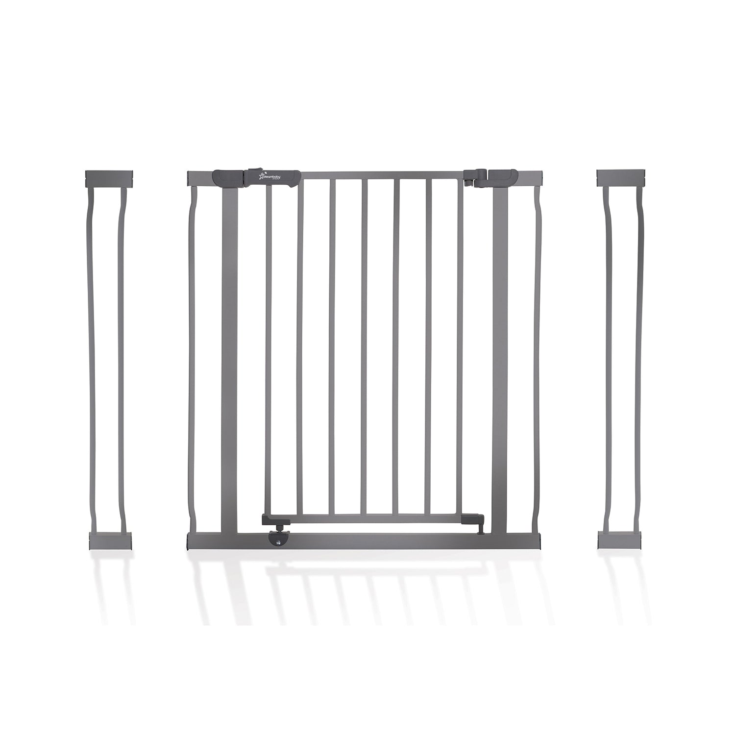 Dreambaby L2098BB Ava 29.5 to 39.5 Inch Baby and Pet Stay Open Safety Gate, Gray
