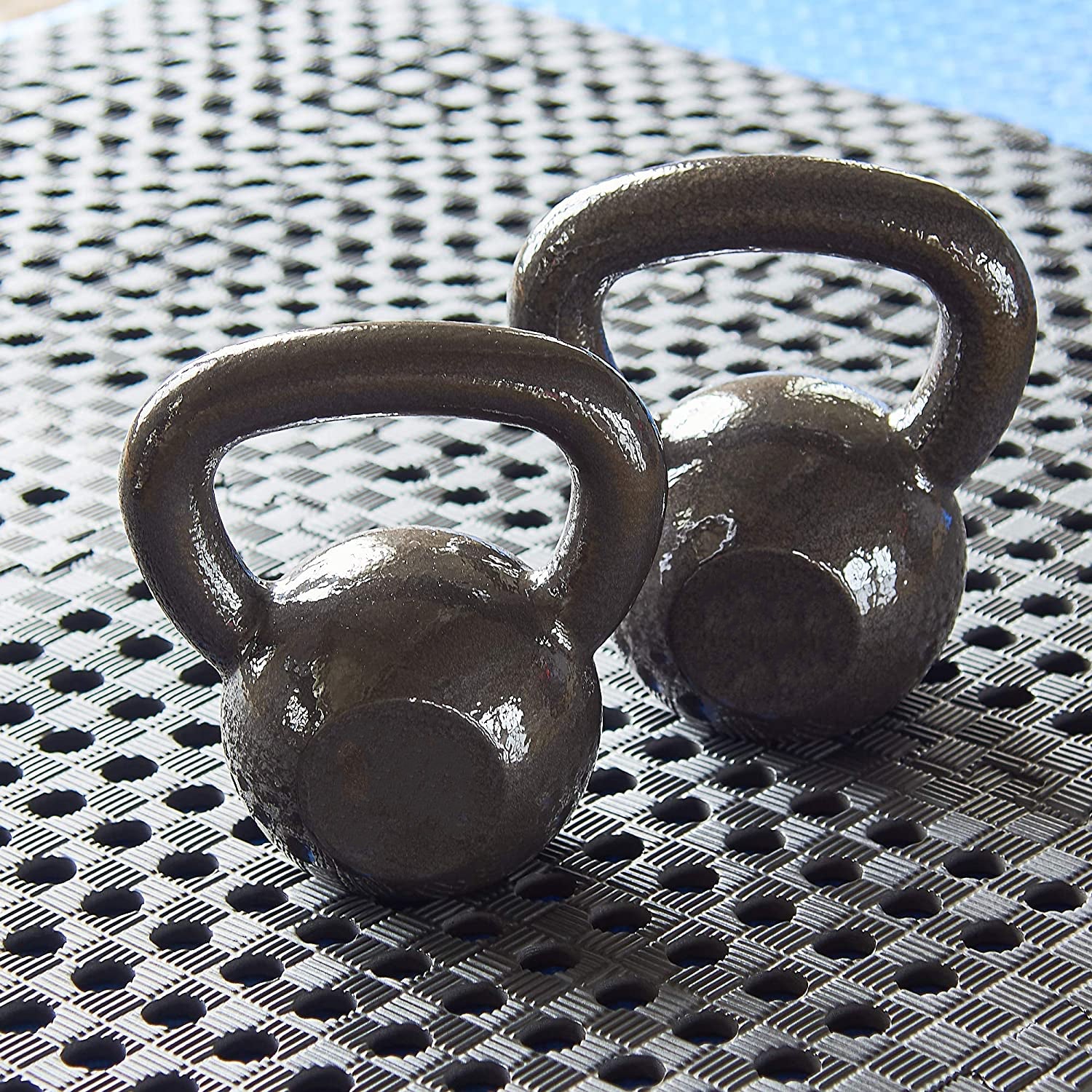 Everyday Essentials 20 Lb Full Body Exercise Strength Training Kettlebell Weight