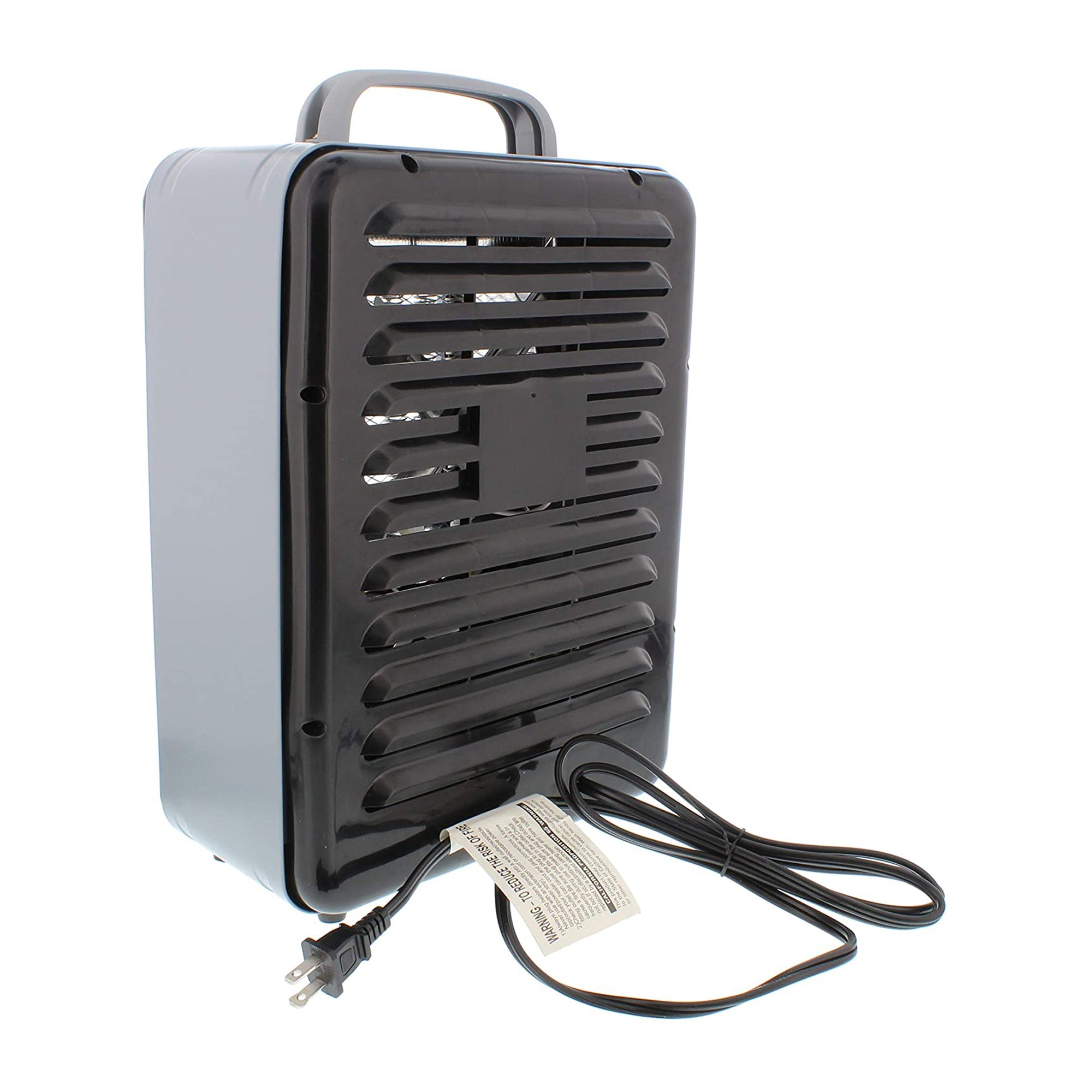 Comfort Zone Compact Electric Utility Space Heater Personal Fan (For Parts)