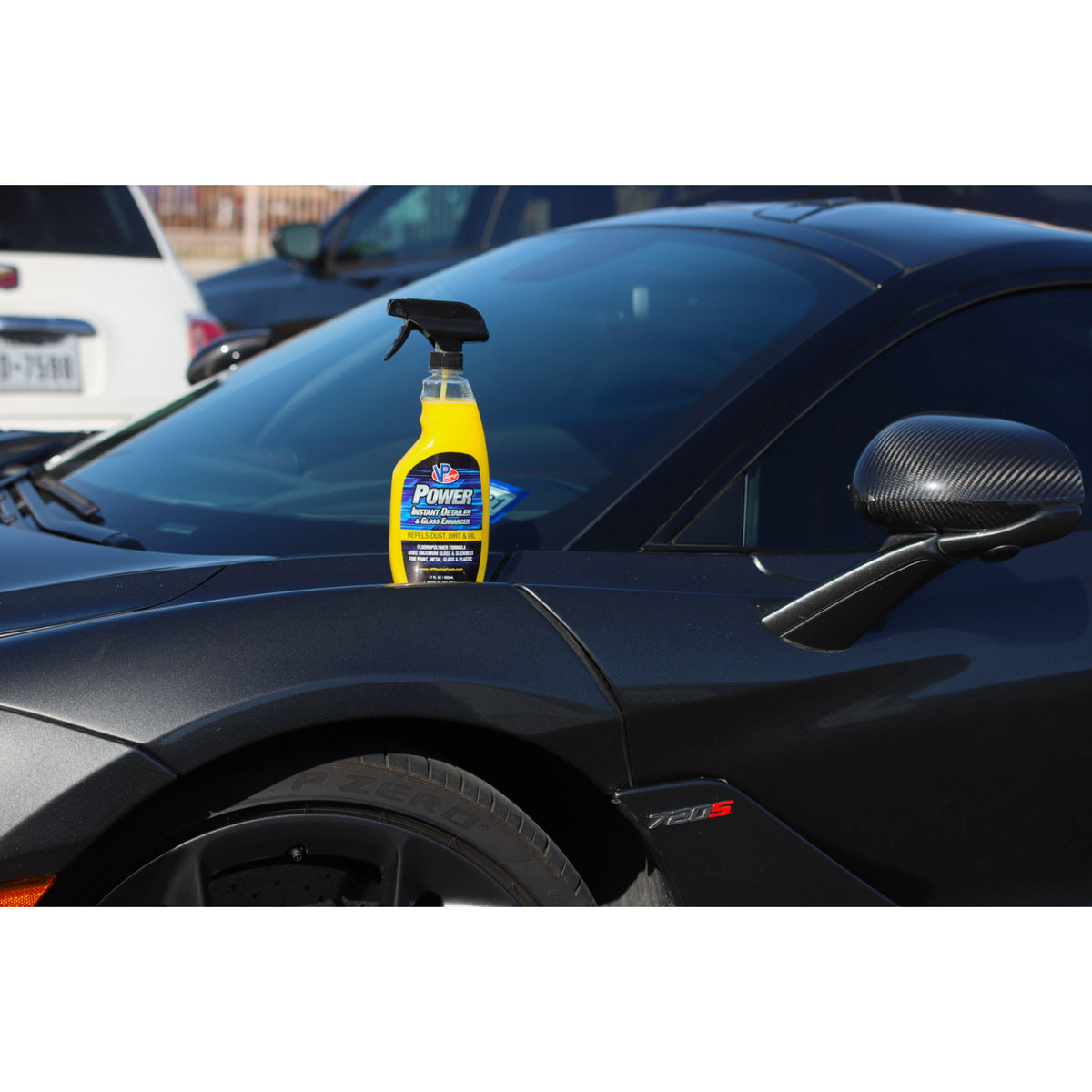 VP Racing Fuels VP Power 4 Pack Car Detailing Cleaning Kit with Microfiber Cloth (Refurbished)