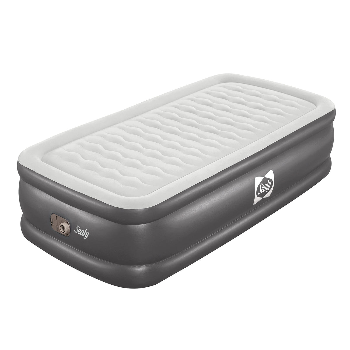 Sealy Tritech 20" Inflatable Mattress Twin Airbed w/ Built-In Pump (Open Box)
