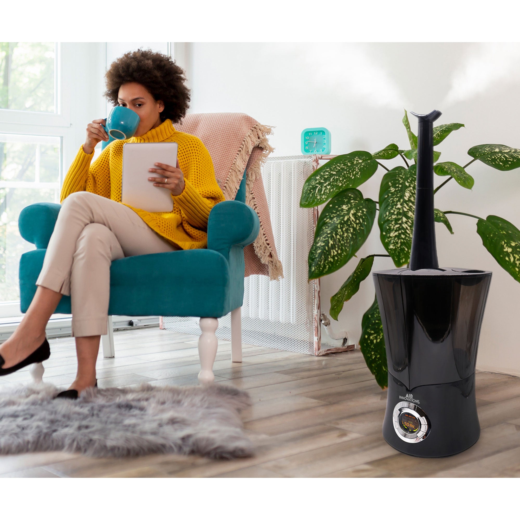 Air Innovations 2.15 Gallon Tank Ultrasonic Cool Mist Digital Humidifier (Used) - VMInnovations