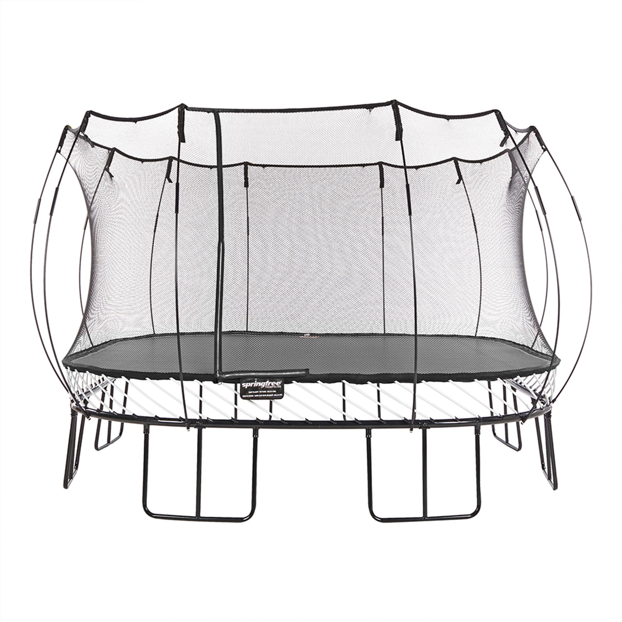 Springfree Trampoline Kids Jumbo Square 13 Foot Trampoline w/ Enclosure (Used) - VMInnovations