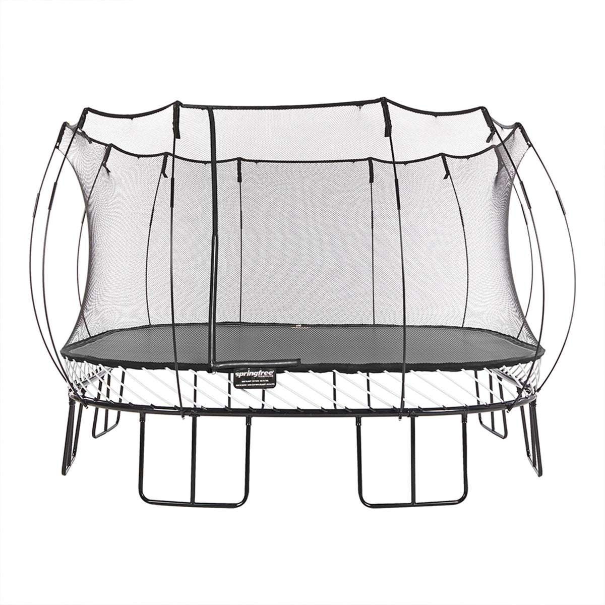 Springfree Trampoline Kids Outdoor 13 sq. ft Trampoline w/ Enclosure (Open Box)