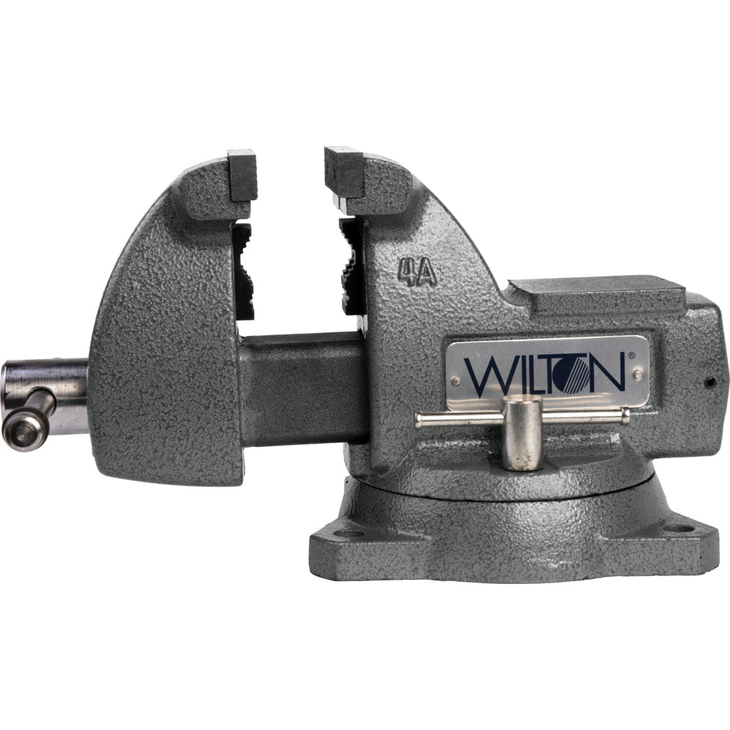 Wilton Tools 4" Wide Jaw 4 1/2" Opening Steel Base Mechanics Vise (Open Box)
