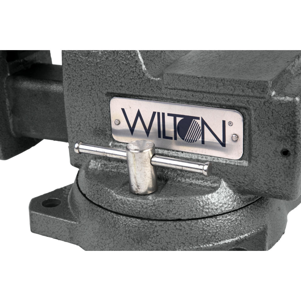 Wilton Tools 4" Wide Jaw 4 1/2" Opening Steel Base Mechanics Vise (Open Box)