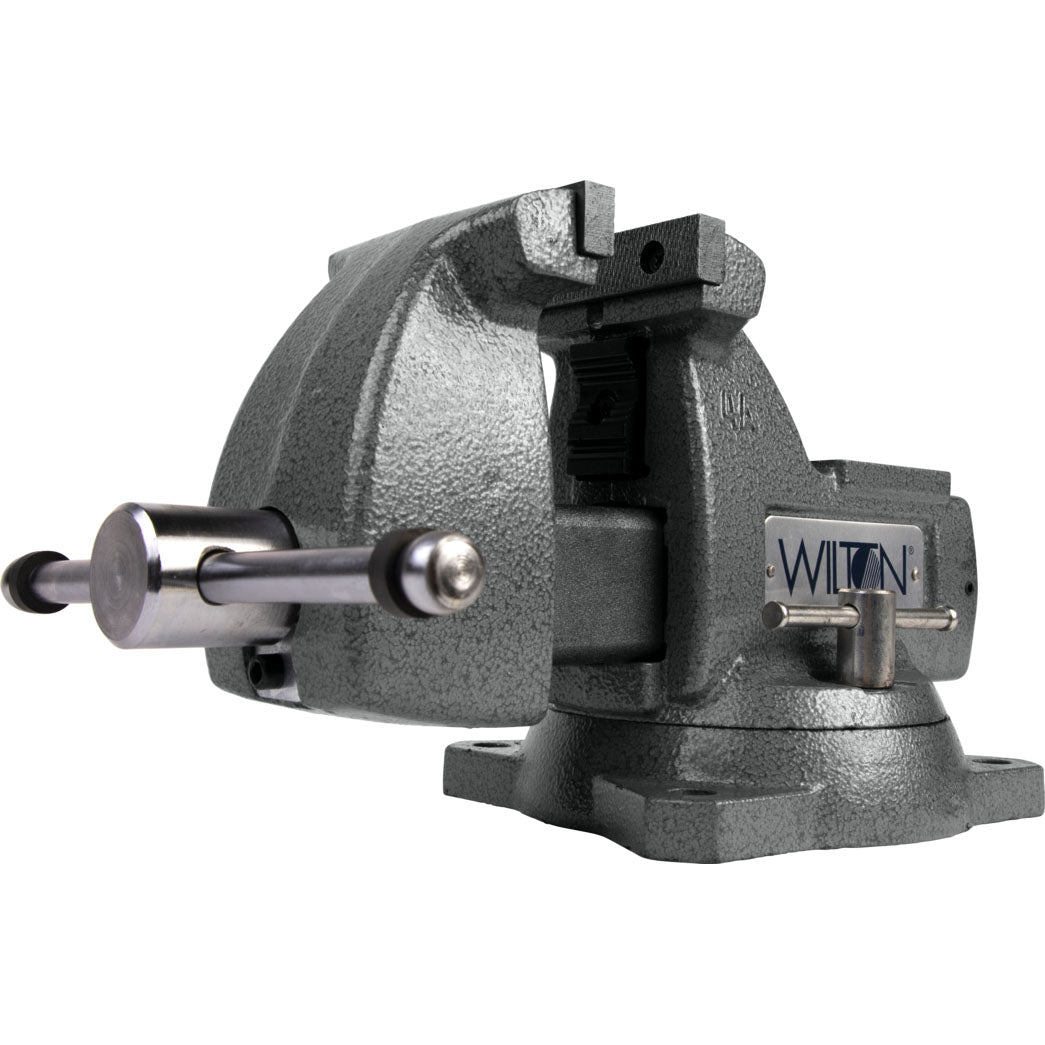 Wilton Tools 4" Wide Jaw 4 1/2" Opening Steel Base Mechanics Vise (Open Box)
