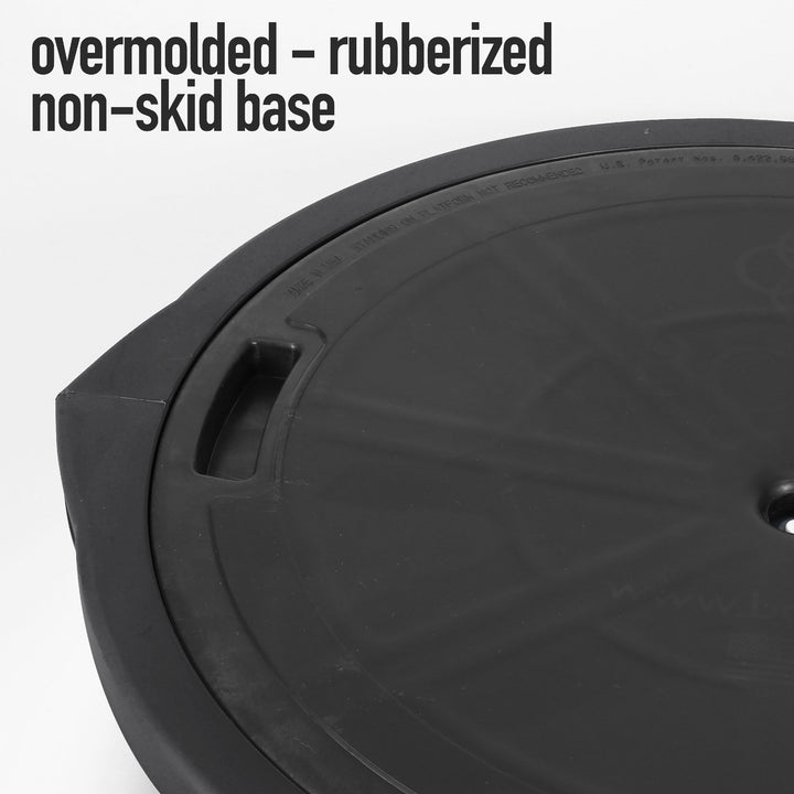 BOSU 26 Inch Yoga Sports Pro Balance Trainer Ball Exercise Equipment, Black - VMInnovations