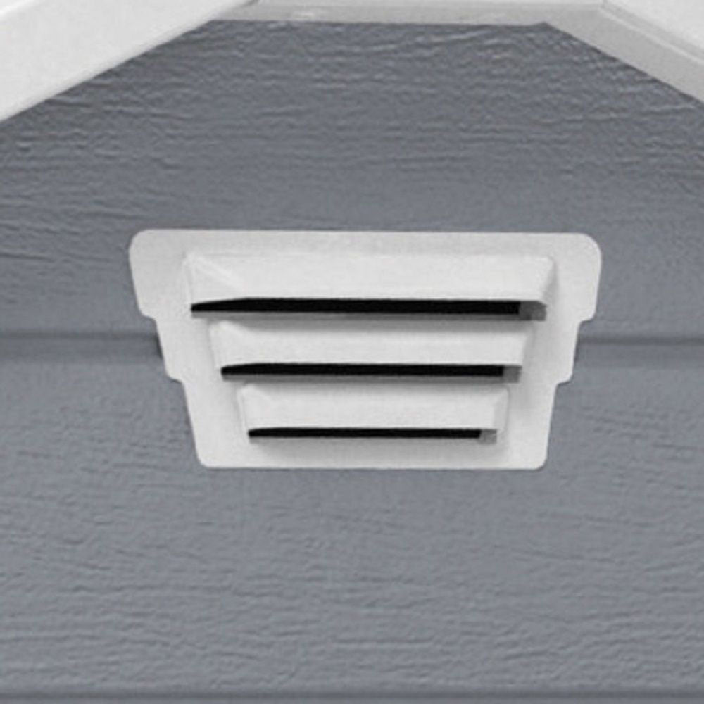 Keter Manor 6 X 8ft All Weather Resistant Storage Shed, Grey (For Parts) - VMInnovations