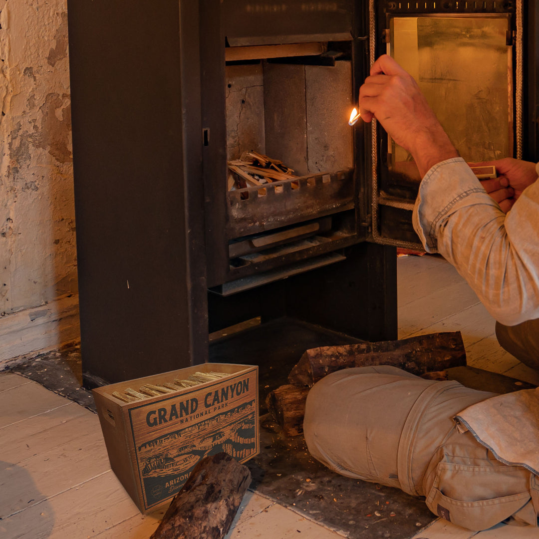 Better Wood Products Protect the Parks Fatwood Firestarter Sticks, Grand Canyon - VMInnovations