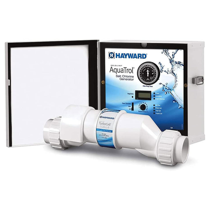 Hayward AquaTrol Salt Chlorinator System with TurboCell for Above Ground Pools - VMInnovations
