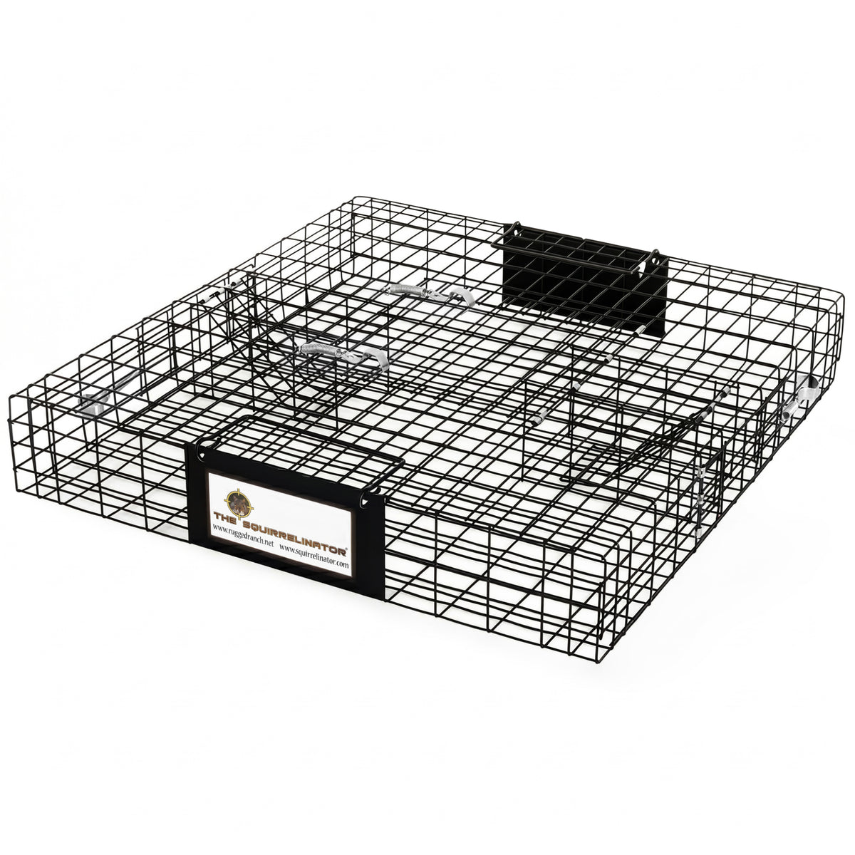 Rugged Ranch SQRTO Squirrelinator Trap CatchMor 2 Door Metal Cage (Damaged)
