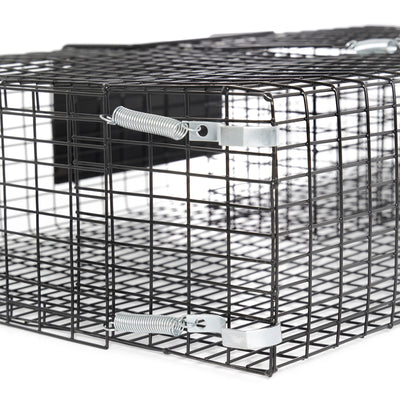 Rugged Ranch RATTR Ratinator Live Rat Multi-Catch Animal Metal 2 Door Trap Cage - VMInnovations