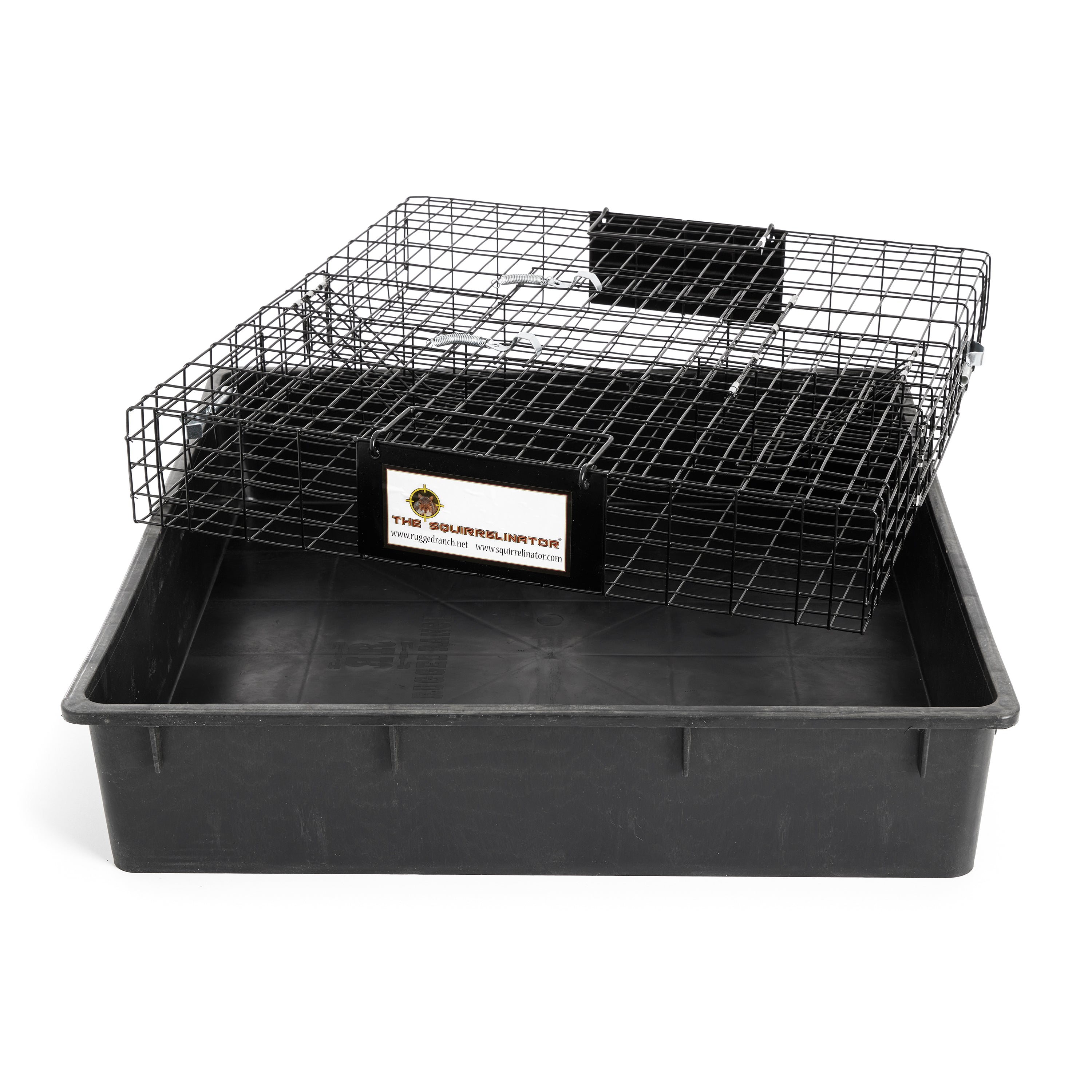 Rugged Ranch SQR Live Squirrel Chipmunk Metal 2 Door Trap Cage (Used) - VMInnovations