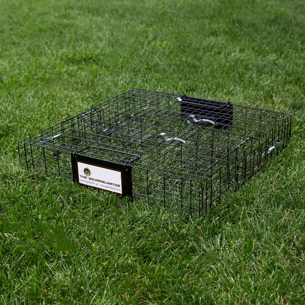 Rugged Ranch SQR Squirrelinator Live Squirrel Metal 2 Door Trap w/ Waste Pan (Refurbished)