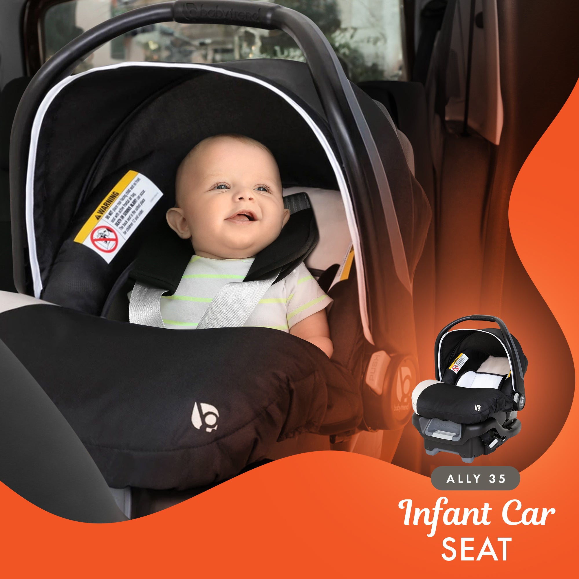 Baby Trend Sit N Stand Travel Double Baby Stroller and Car Seat Combo, Khaki - VMInnovations