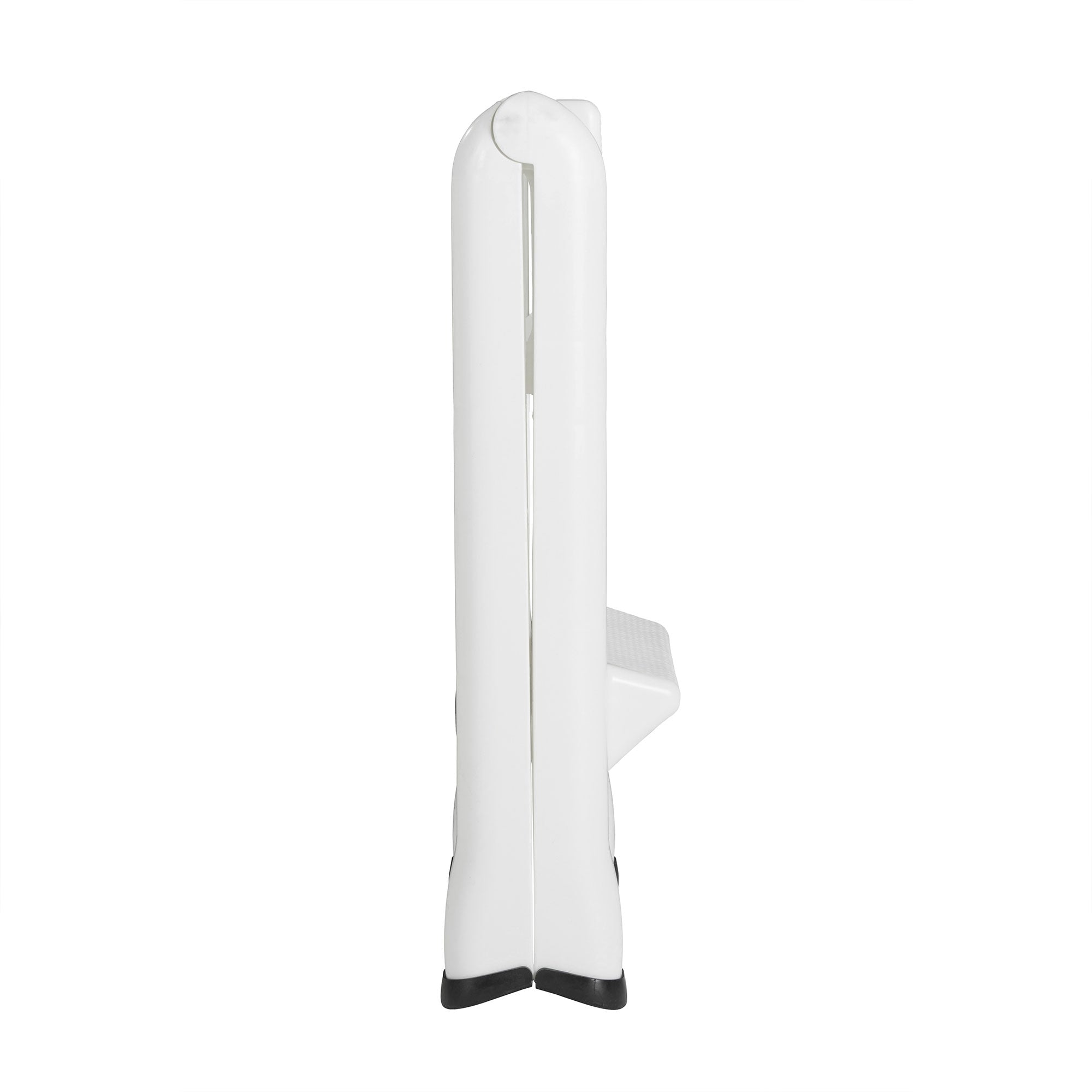 Rubbermaid EZ Step 2 Step Folding Step Stool with Foot Pads, White (Open Box) - VMInnovations