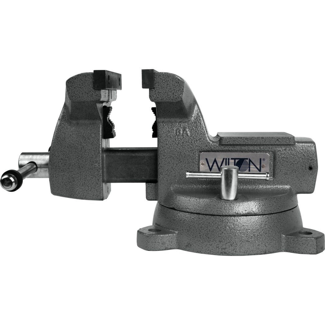 Wilton Tools 6" Wide Jaw 5 3/4" Opening Steel Base Mechanics Vise (For Parts)