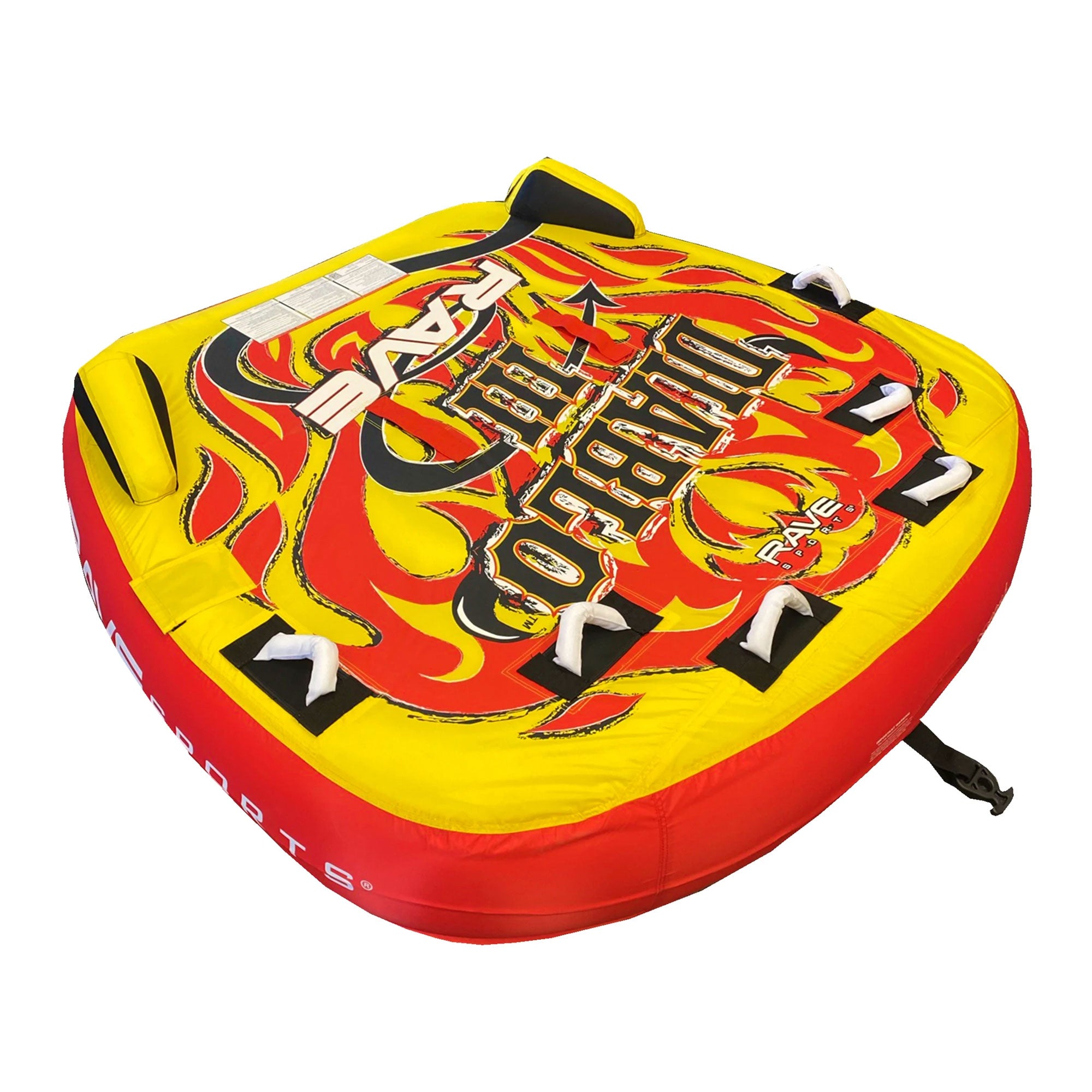 RAVE Sports Ripper 2 Rider Towable Boat Float + Diablo 3 Rider Towable Boat Raft - VMInnovations