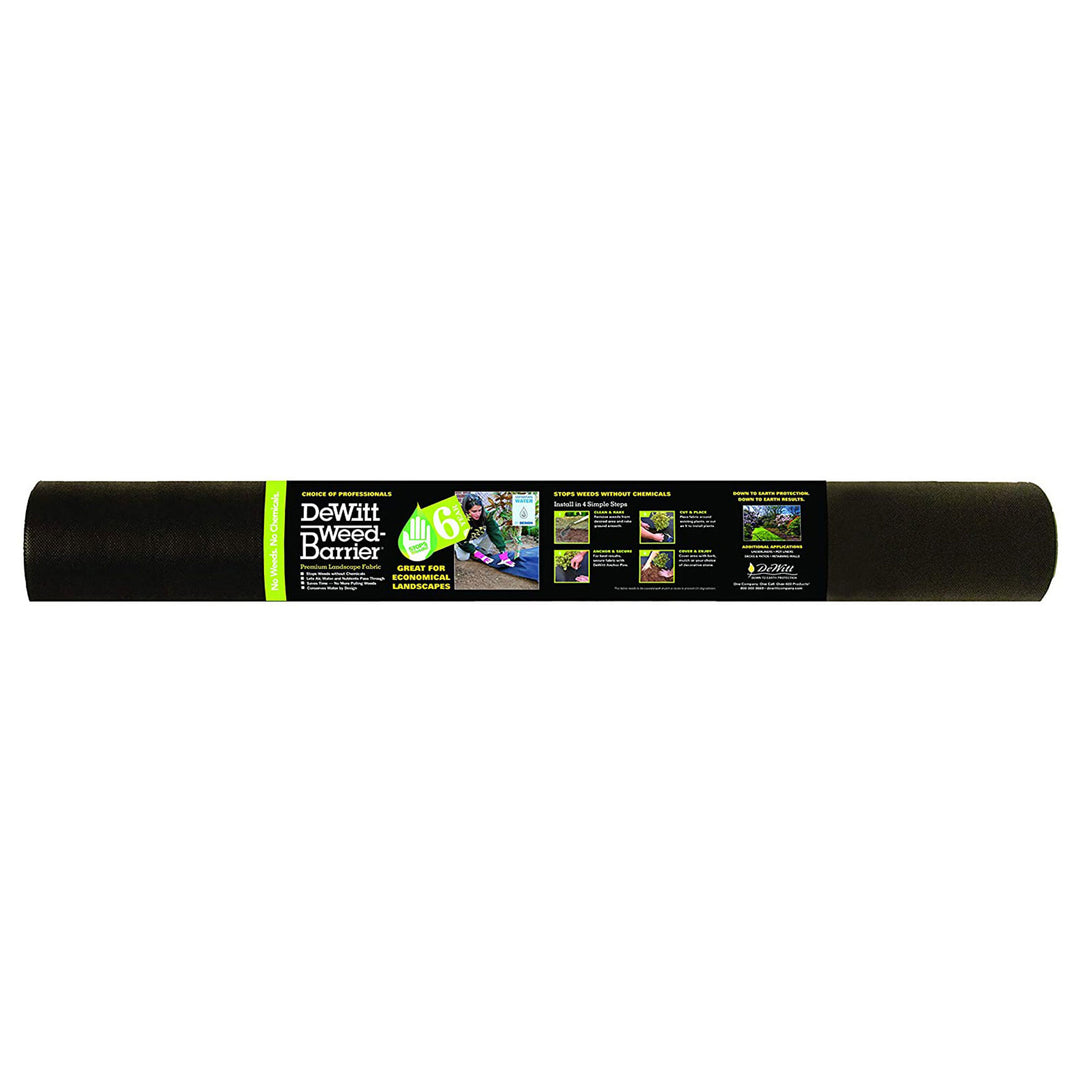 DeWitt 6 Year 4 x 200 Feet 1.5 Ounce Landscape Fabric Home and Pro Weed Barrier - VMInnovations
