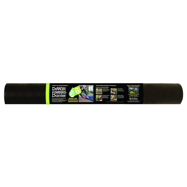 DeWitt 6 Year 4 x 200 Feet 1.5 Ounce Landscape Fabric Home and Pro Weed Barrier - VMInnovations