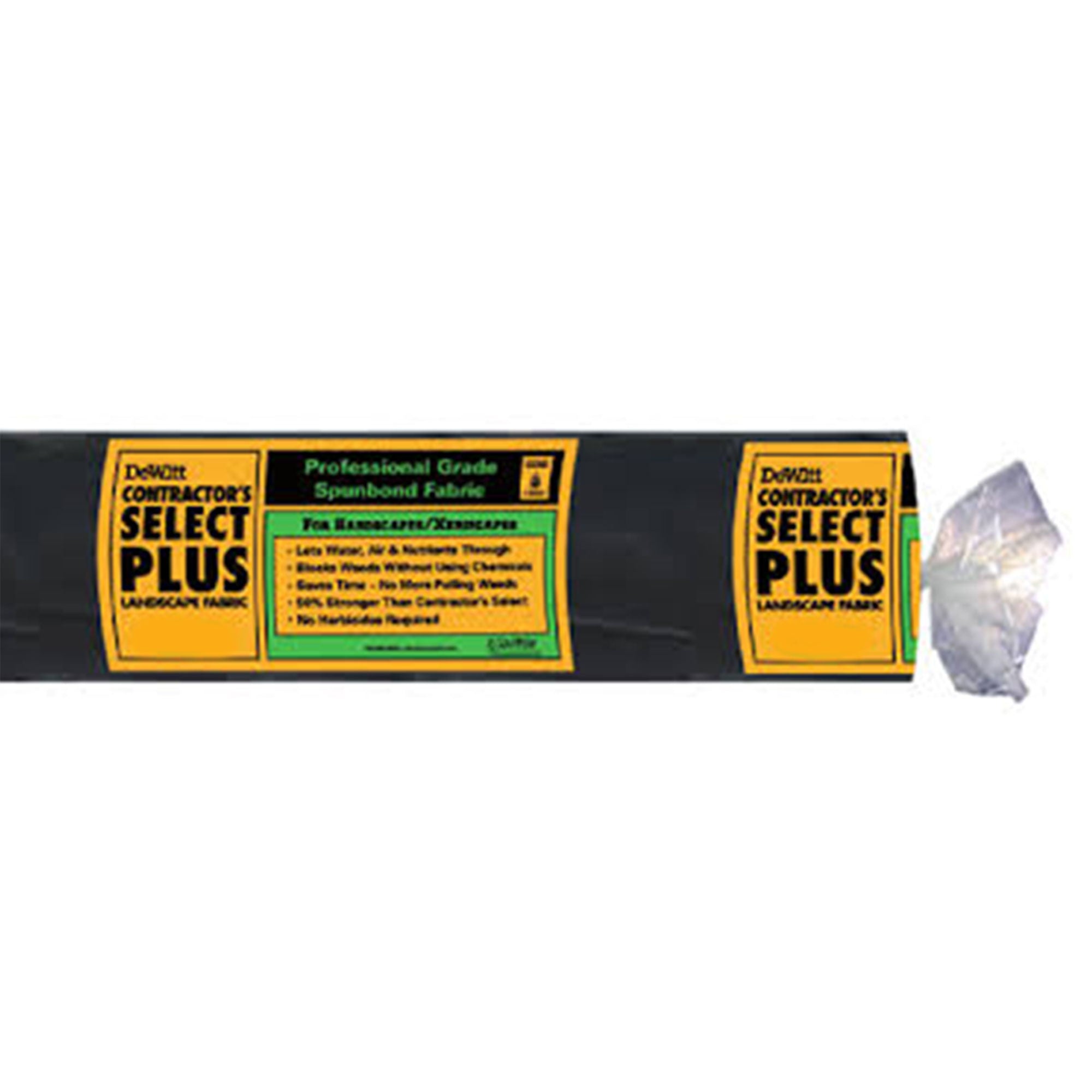DeWitt 4 x 100 Feet Select Plus Polypropylene Landscape Fabric Home Weed Barrier - VMInnovations