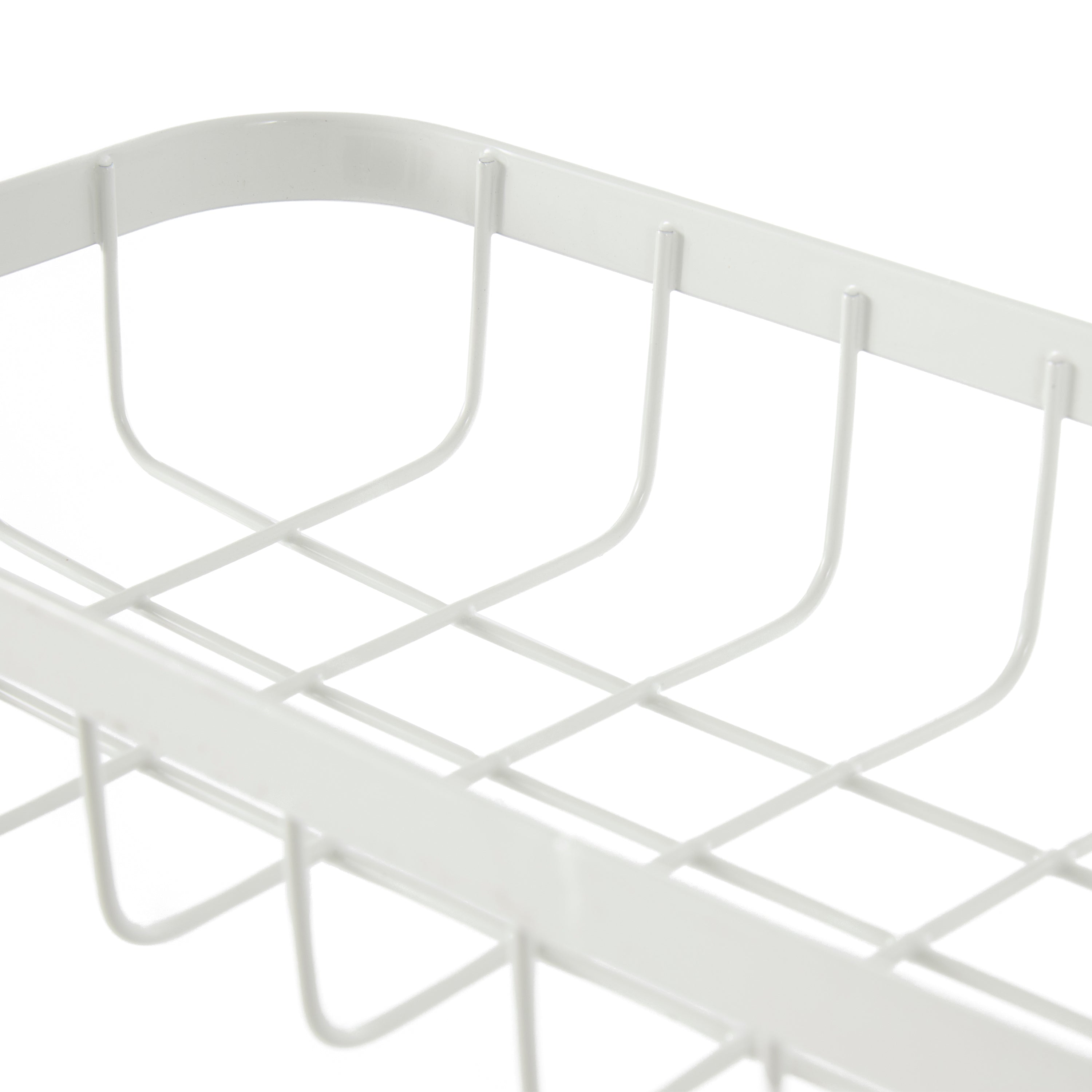 Better Living Products ASTRA 2 Tier Steel Shower Organizer with Hooks (Used) - VMInnovations