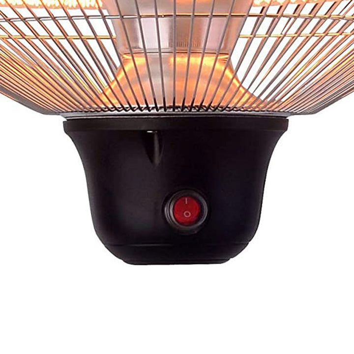 Optimus PHE-1500BR Shop Infrared Quartz Ceiling Mounting Heater (Open Box) - VMInnovations