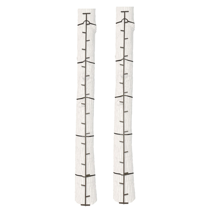 Big Game Hunting Quick Stick Steel Ladder Tree Climbing System, 20 Foot (2 Pack)