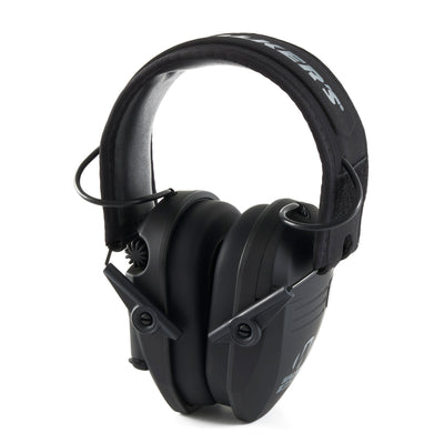 Walker's Black Punisher Razor Shooter Electronic Protection Earmuffs, (2 Pack)