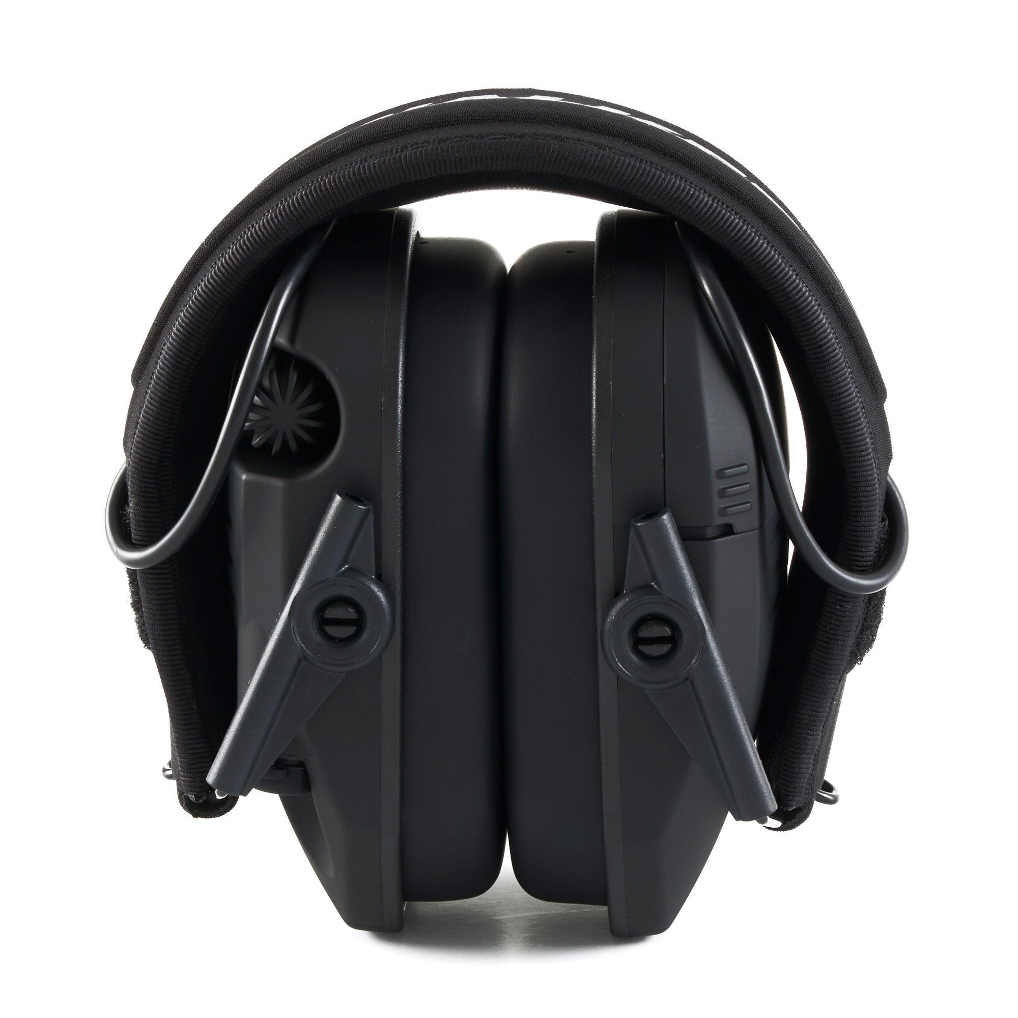 Walker's Black Punisher Razor Shooter Electronic Protection Earmuffs, (2 Pack) - VMInnovations