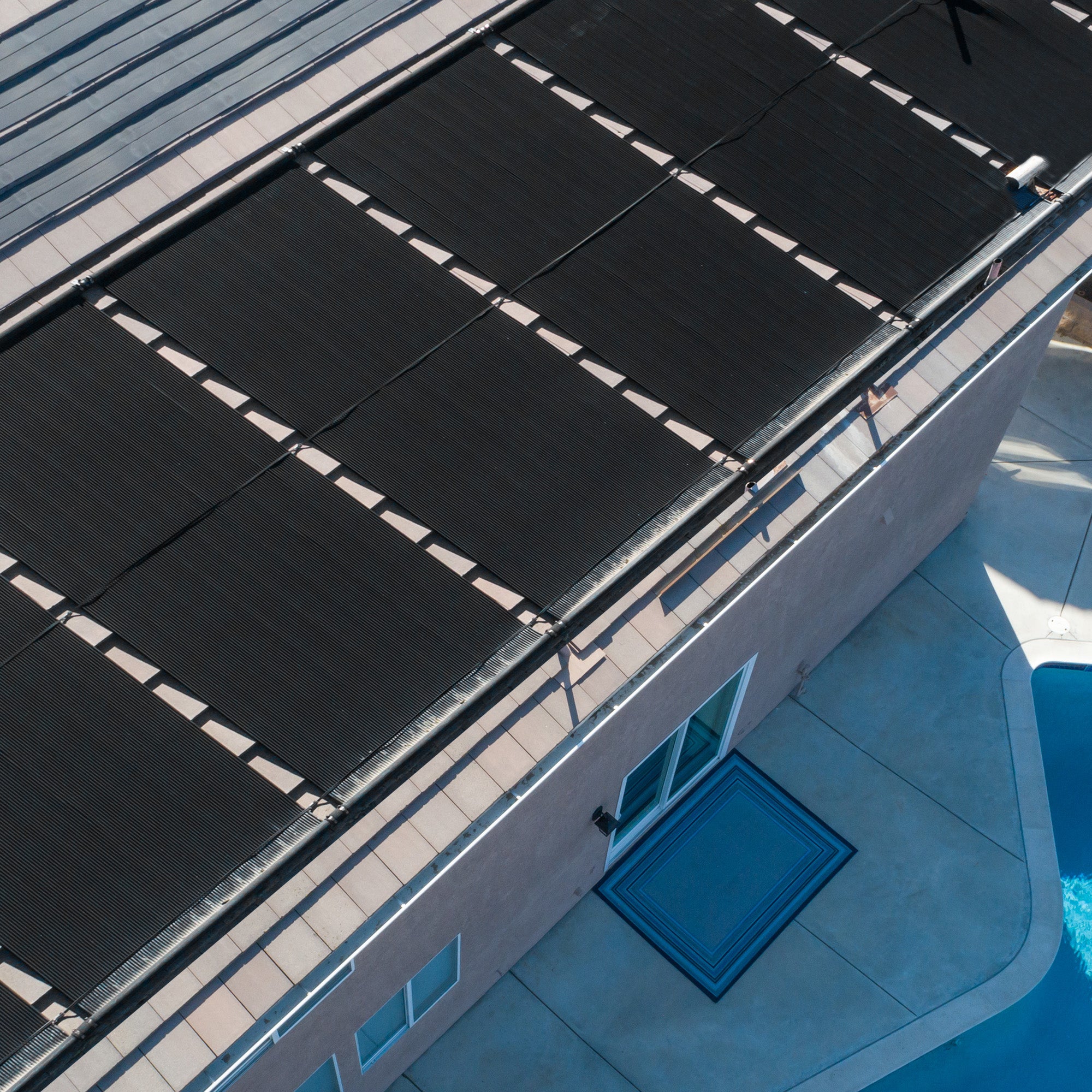 FAFCO 4 X 10 Foot Solar Powered Panel Pool Heating System (Open Box)