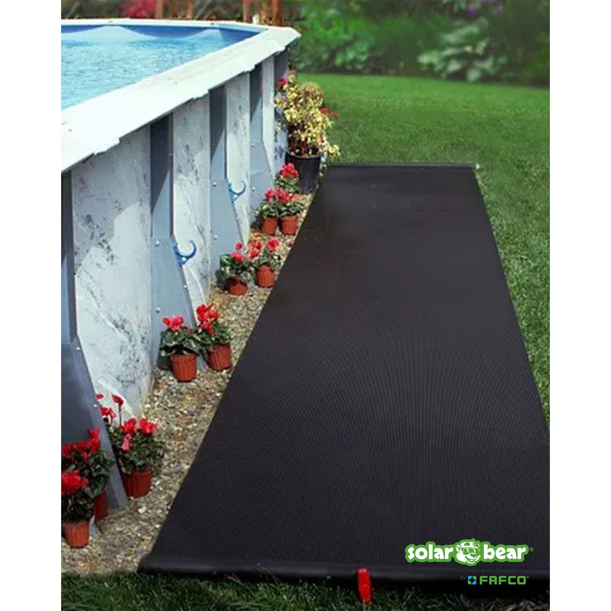 Fafco Papa Bear 24 Ft Solar Panel Heating Kit for Above Ground Pools (Open Box) - VMInnovations
