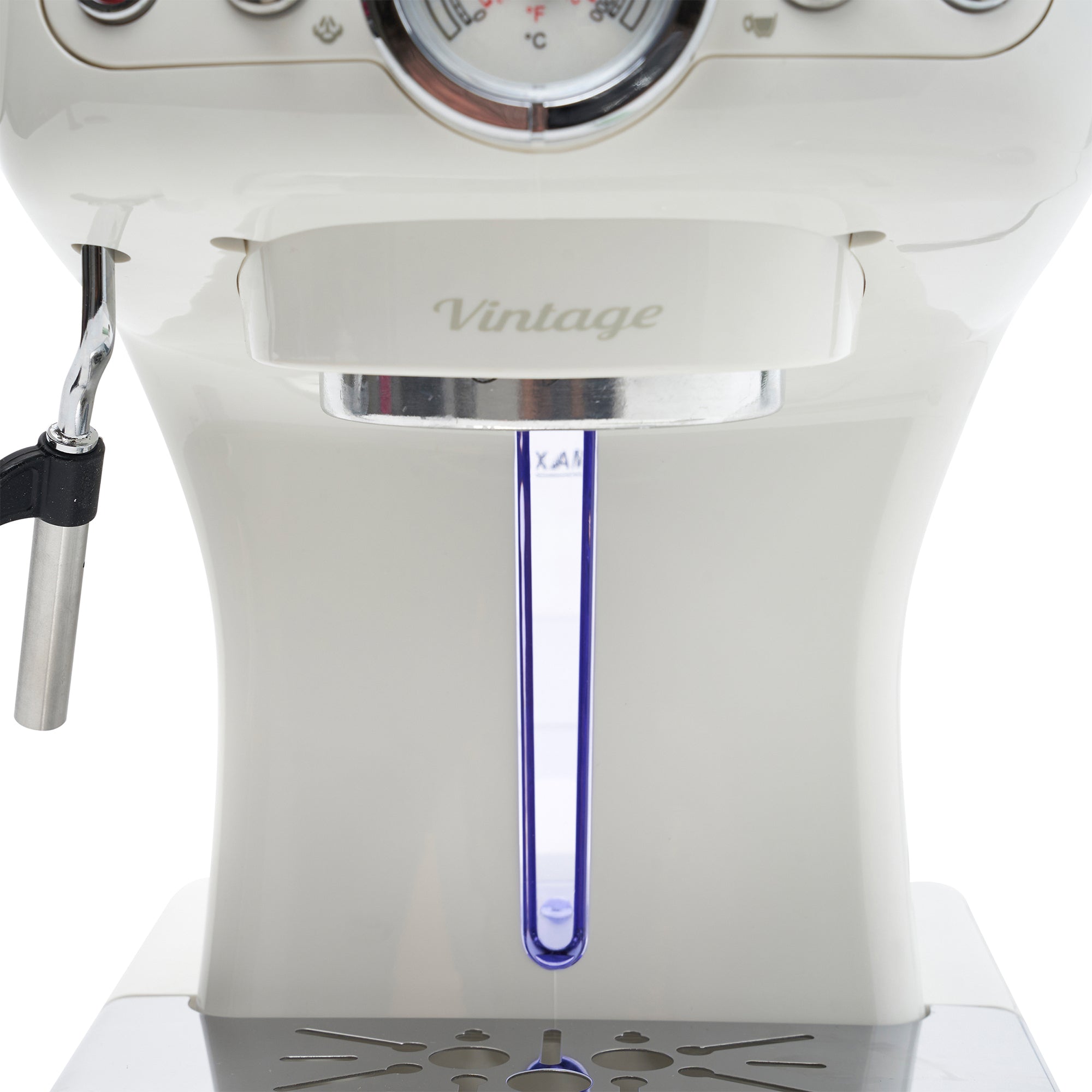 Ariete Vintage 850W 0.9L Countertop Espresso Coffee Machine, Blue (For Parts) - VMInnovations