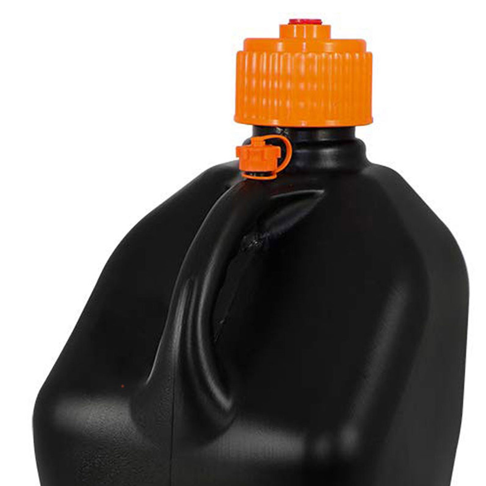 VP Racing Fuels Jug Storage, 5.5 Gallon Jug, Black/Orange (2 Pack) & Hose (2 Pack)