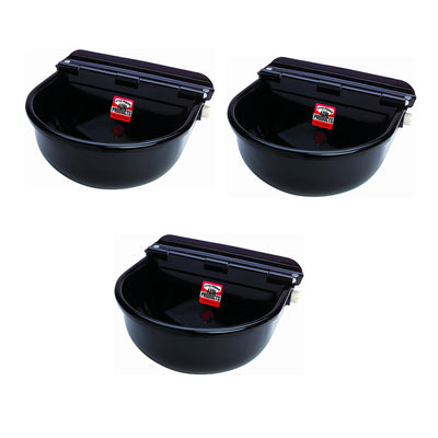 Little Giant Epoxy-Coated Steel All Purpose Automatic Stock Waterer (3 Pack)
