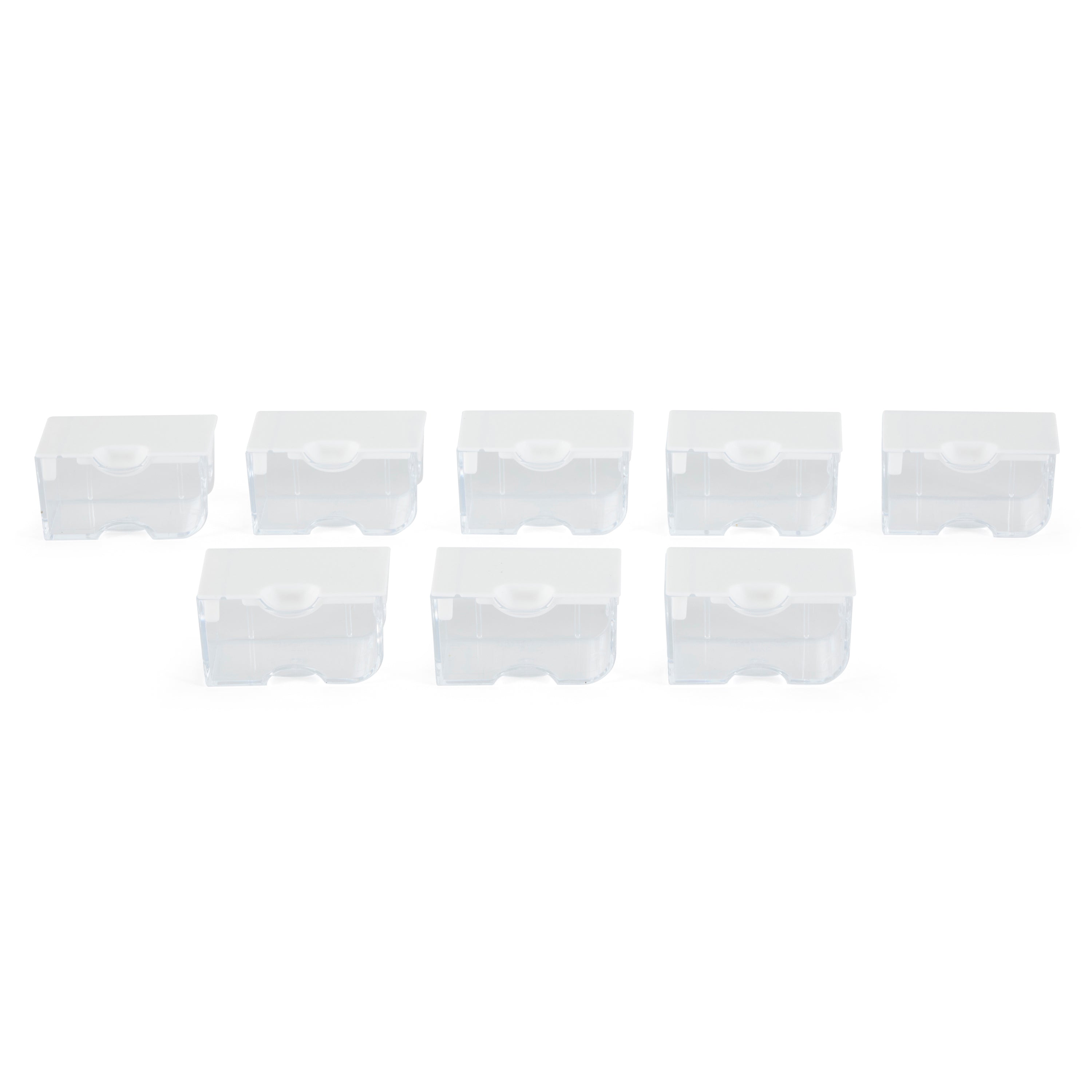 Bead Storage Solutions Craft Organizer w/ Lid and Small 8 Pc Containers (6 Pack) - VMInnovations