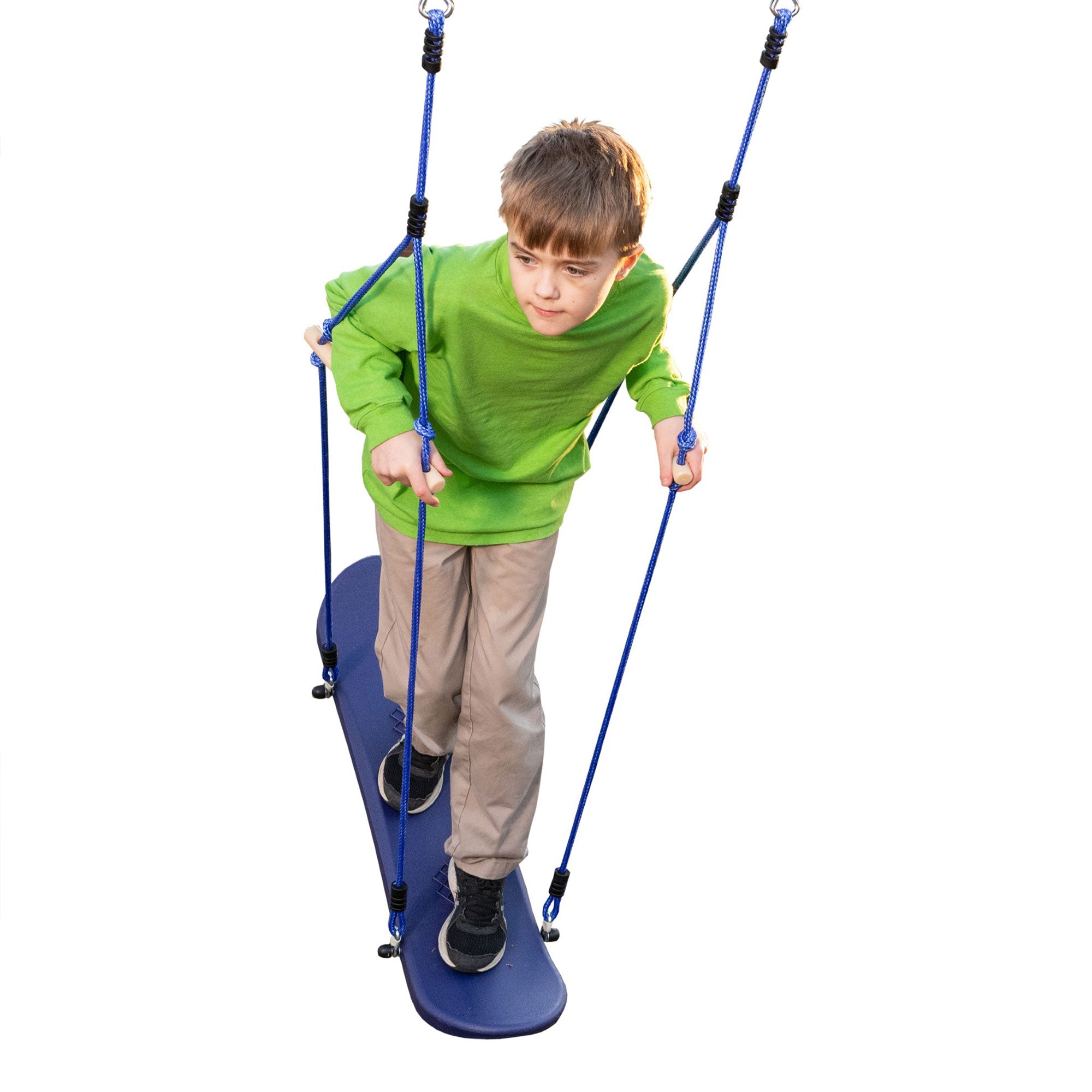 XDP Recreation Surf N Swing 5 Station Outdoor Swing and Play Set with Slide - VMInnovations